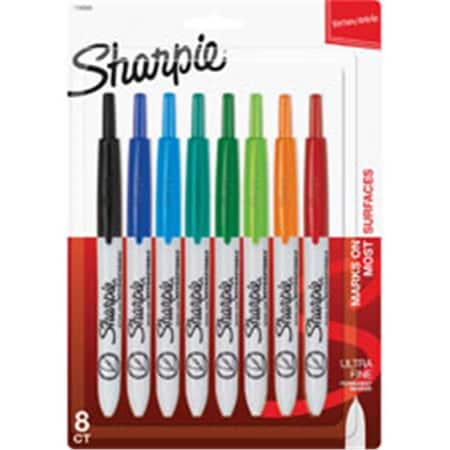 Sanford Sanford Brands SAN1742025 Sharpie Retractable Permanent Marker; Assorted SAN1742025